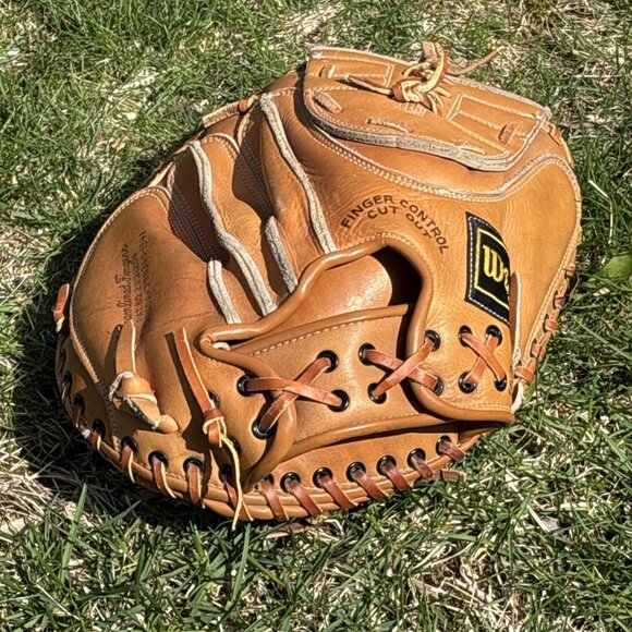 Wilson A2524 Baseball Catchers Mitt Right Hand Throw Mitt Airlite Josephson Vtg - Picture 6 of 11